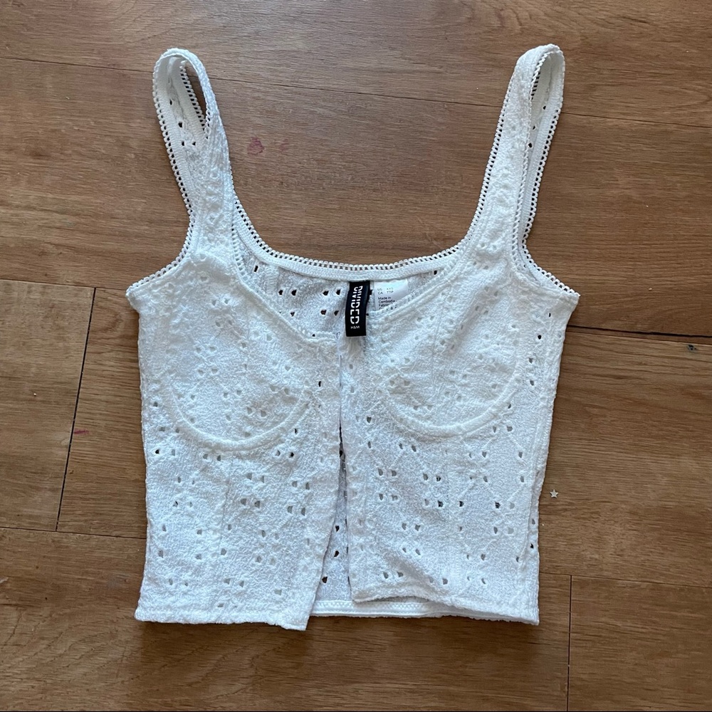 lace corset top